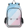 thumbnail image 1 of FORMRS Unisex School Backpack 17" Student Travel Bag with Laptop Compartment, Blue Gradient, 1 of 7