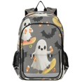 thumbnail image 1 of FORMRS School Backpack 17" Student Travel Bag with Laptop Compartment, Cute Ghosts, 1 of 7
