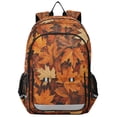 thumbnail image 1 of FORMRS Unisex School Backpack 17" Student Travel Bag with Laptop Compartment, Fall Pattern, 1 of 7