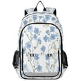 thumbnail image 1 of FORMRS Unisex School Backpack 17" Student Travel Bag with Laptop Compartment, Forget Me Not, 1 of 7