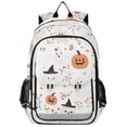 thumbnail image 1 of FORMRS Unisex School Backpack 17" Student Travel Bag with Laptop Compartment, Ghost Design, 1 of 7