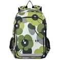 thumbnail image 1 of FORMRS School Backpack 17" Student Travel Bag with Laptop Compartment, Gray Floral, 1 of 7