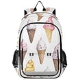 thumbnail image 1 of FORMRS School Backpack 17" Student Travel Bag with Laptop Compartment, Ice Cream Pattern, 1 of 7
