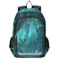 thumbnail image 1 of FORMRS Unisex School Backpack 17" Student Travel Bag with Laptop Compartment, Magical Forest, 1 of 7