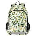 thumbnail image 1 of FORMRS Unisex School Backpack 17" Student Travel Bag with Laptop Compartment, Olive Leaf, 1 of 7