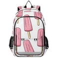 thumbnail image 1 of FORMRS School Backpack 17" Student Travel Bag with Laptop Compartment, Pink Ice Cream, 1 of 7