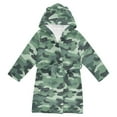 thumbnail image 1 of FORMRS Kids Bathrobe Unisex Hooded Robe Toddler Pajamas Sleepwear, Size 2-3T, Forest Camouflage Pattern, 1 of 7