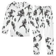 thumbnail image 1 of FORMRS Long Sleeve Top and Pants Pajama Set for Niños 2-Piece Sleepwear, Sizes 18M-8Y, Football Player Pattern, 1 of 6