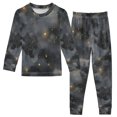 thumbnail image 1 of FORMRS Toddler Unisex Long Sleeve Top and Pants Pajama Set 2-Piece Sleepwear, Sizes 18M-8Y, Gray Sky Pattern, 1 of 6