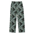 thumbnail image 1 of FORMRS Kids Pajama Pants with Pockets Size 13-14Y Boys Lounge Sleep Bottoms, Mystic Crows Pattern, 1 of 8