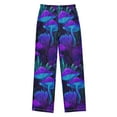 thumbnail image 1 of FORMRS Kids Pajama Pants with Pockets Size 13-14Y Boys Lounge Sleep Bottoms, Night Mushrooms Pattern, 1 of 8