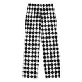 thumbnail image 1 of FORMRS Kids Pajama Pants with Pockets Size 6-8Y Boys Lounge Sleep Bottoms, Black and White Geometric, 1 of 8