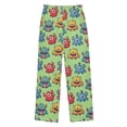 thumbnail image 1 of FORMRS Kids Pajama Pants with Pockets Size 6-8Y Boys Lounge Sleep Bottoms, Cute Monsters Pattern, 1 of 8