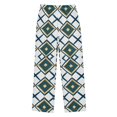 thumbnail image 1 of FORMRS Kids Pajama Pants with Pockets Size 6-8Y Boys Lounge Sleep Bottoms, Gold Geometric Pattern, 1 of 8