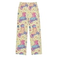 thumbnail image 1 of FORMRS Kids Pajama Pants with Pockets Size 6-8Y Boys Lounge Sleep Bottoms, Neon Skates, 1 of 8