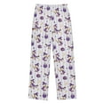 thumbnail image 1 of FORMRS Kids Pajama Pants with Pockets Size 6-8Y Boys Lounge Sleep Bottoms, Purple Halloween Gooses, 1 of 8