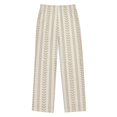 thumbnail image 1 of FORMRS Kids Pajama Pants with Pockets Size 6-8Y Boys Lounge Sleep Bottoms, Soft Brown Abstract Pattern, 1 of 8