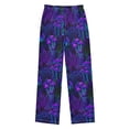 thumbnail image 1 of FORMRS Kids Pajama Pants with Pockets Size 9-10Y Boys Lounge Sleep Bottoms, Dark Mushrooms Pattern, 1 of 8