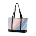 thumbnail image 1 of FORMRS Canvas Laptop Tote Bag for Women with 15.6" Computer Compartments Shoulder Handbag, Abstract Blue, 1 of 7