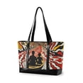 thumbnail image 1 of FORMRS Canvas Laptop Tote Bag for Women with 15.6" Computer Compartments Shoulder Handbag, Abstract Boat Ride, 1 of 7
