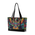 thumbnail image 1 of FORMRS Canvas Laptop Tote Bag for Women with 15.6" Computer Compartments Shoulder Handbag, Abstract Eagle, 1 of 7