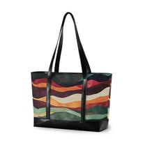 FORMRS Laptop Tote Bag for Women with 15.6" Computer Compartments Handbag, Artistic Desert Pattern