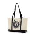 thumbnail image 1 of FORMRS Canvas Laptop Tote Bag for Women with 15.6" Computer Compartments Shoulder Handbag, Beige Astronaut Space, 1 of 7