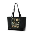 thumbnail image 1 of FORMRS Laptop Tote Bag for Women with 15.6" Computer Compartments Handbag, Black Dinosaur, 1 of 7