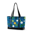 thumbnail image 1 of FORMRS Laptop Tote Bag for Women with 15.6" Computer Compartments Handbag, Blue Abstract, 1 of 7