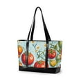 thumbnail image 1 of FORMRS Laptop Tote Bag for Women with 15.6" Computer Compartments Handbag, Blue Tomatoes, 1 of 7