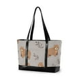 thumbnail image 1 of FORMRS Laptop Tote Bag for Women with 15.6" Computer Compartments Handbag, Cartoon Bear, 1 of 7