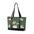 thumbnail image 1 of FORMRS Canvas Laptop Tote Bag for Women with 15.6" Computer Compartments Shoulder Handbag, Christmas Santa, 1 of 7