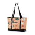 thumbnail image 1 of FORMRS Canvas Laptop Tote Bag for Women with 15.6" Computer Compartments Shoulder Handbag, Christmas Santa, 1 of 7