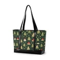 thumbnail image 1 of FORMRS Canvas Laptop Tote Bag for Women with 15.6" Computer Compartments Shoulder Handbag, Christmas Tree, 1 of 7