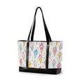 thumbnail image 1 of FORMRS Laptop Tote Bag for Women with 15.6" Computer Compartments Handbag, Colorful Ice Cream Pattern, 1 of 7