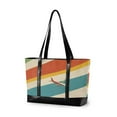 thumbnail image 1 of FORMRS Laptop Tote Bag for Women with 15.6" Computer Compartments Handbag, Colorful Plane, 1 of 7