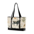 thumbnail image 1 of FORMRS Canvas Laptop Tote Bag for Women with 15.6" Computer Compartments Shoulder Handbag, Cowboy Pattern, 1 of 7