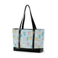 thumbnail image 1 of FORMRS Laptop Tote Bag for Women with 15.6" Computer Compartments Handbag, Cute Rabbits, 1 of 7