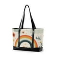 thumbnail image 1 of FORMRS Laptop Tote Bag for Women with 15.6" Computer Compartments Handbag, Cute Rainbow, 1 of 7