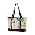 thumbnail image 1 of FORMRS Laptop Tote Bag for Women with 15.6" Computer Compartments Handbag, Flamingo Pattern, 1 of 7