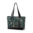 thumbnail image 1 of FORMRS Canvas Laptop Tote Bag for Women with 15.6" Computer Compartments Shoulder Handbag, Floral Forest Scene, 1 of 7