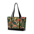 thumbnail image 1 of FORMRS Laptop Tote Bag for Women with 15.6" Computer Compartments Handbag, Floral Mushroom, 1 of 7