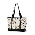 thumbnail image 1 of FORMRS Laptop Tote Bag for Women with 15.6" Computer Compartments Handbag, Floral Plaid, 1 of 7