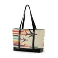 thumbnail image 1 of FORMRS Laptop Tote Bag for Women with 15.6" Computer Compartments Handbag, Flying Planes, 1 of 7