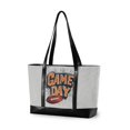 thumbnail image 1 of FORMRS Canvas Laptop Tote Bag for Women with 15.6" Computer Compartments Shoulder Handbag, Game Day, 1 of 7