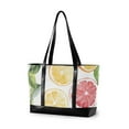 thumbnail image 1 of FORMRS Laptop Tote Bag for Women with 15.6" Computer Compartments Handbag, Grapefruit Slices, 1 of 7
