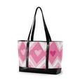 thumbnail image 1 of FORMRS Laptop Tote Bag for Women with 15.6" Computer Compartments Handbag, Heart Geometric, 1 of 7