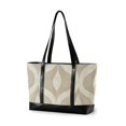 thumbnail image 1 of FORMRS Canvas Laptop Tote Bag for Women with 15.6" Computer Compartments Shoulder Handbag, Light Brown Pattern, 1 of 7