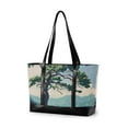 thumbnail image 1 of FORMRS Laptop Tote Bag for Women with 15.6" Computer Compartments Handbag, Mounatin at Dawn, 1 of 7