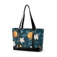 thumbnail image 1 of FORMRS Canvas Laptop Tote Bag for Women with 15.6" Computer Compartments Shoulder Handbag, Oranges Pattern, 1 of 7
